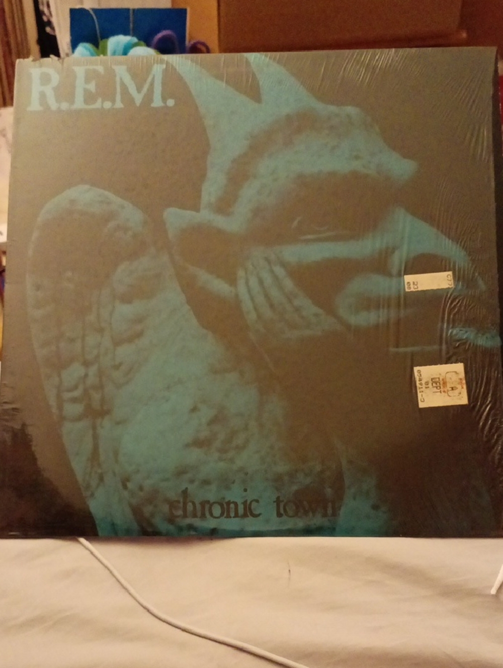 R.E.M. Chronic Town Vinyl Album - Vintage 1982 Album